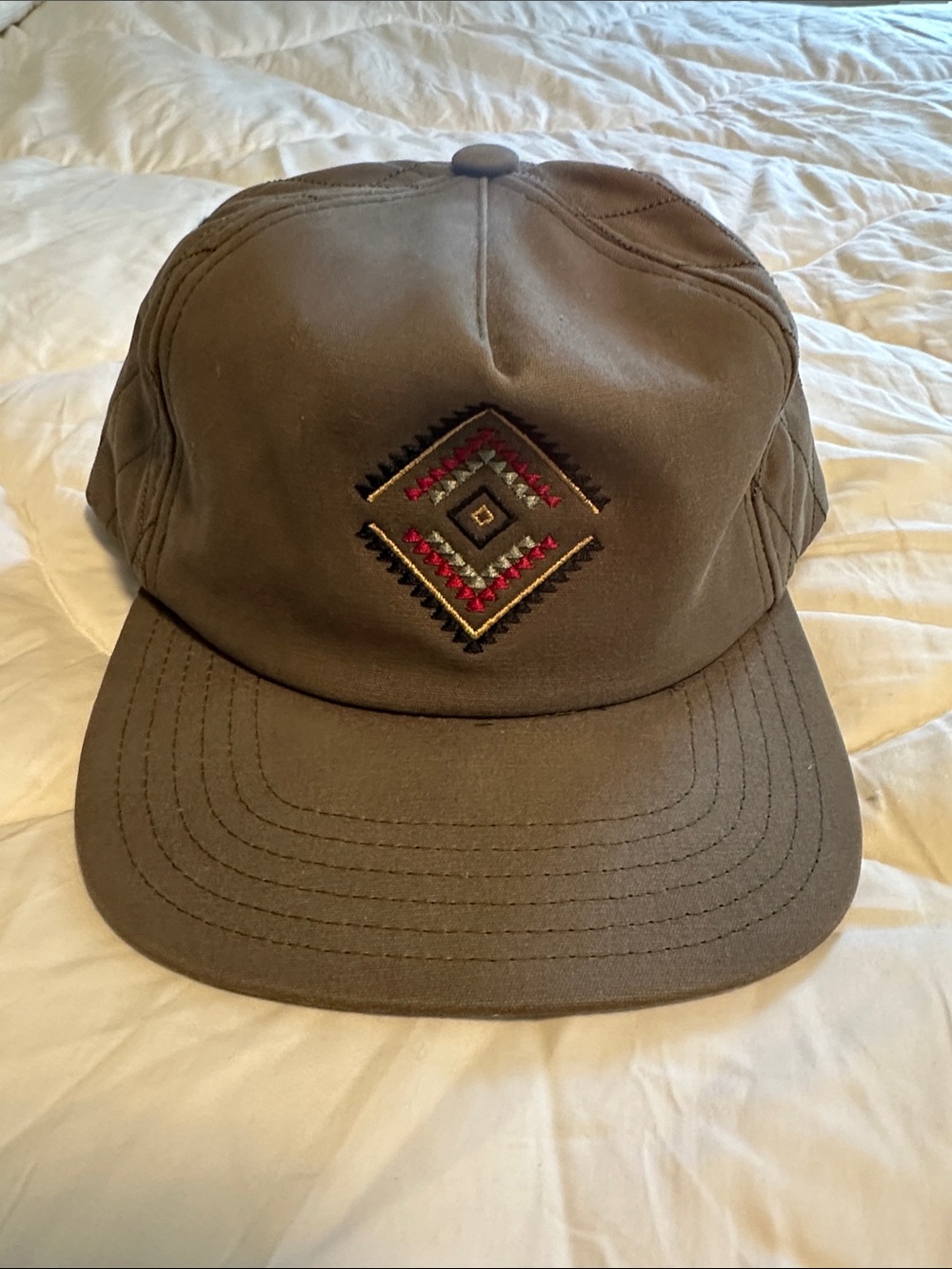 Roark Green Men's Embroidered Diamond Logo Cap